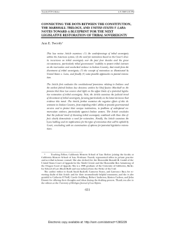 notes toward a blueprint for