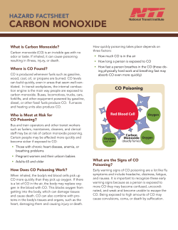 Carbon Monoxide - National Transit Institute