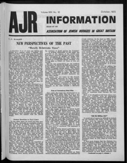 information - The Association of Jewish Refugees
