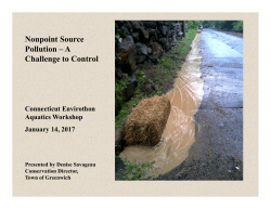 Nonpoint Source Pollution