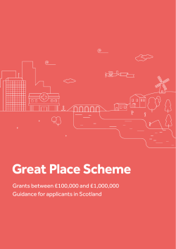 Grants between &pound;100,000 and &pound;1,000,000 Guidance for applicants