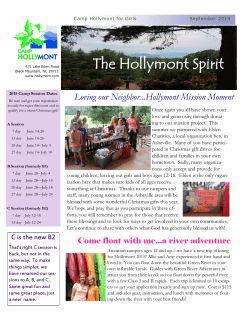 The Hollymont Spirit