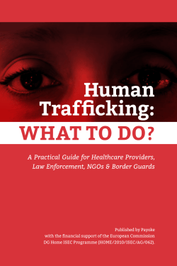 what to do ? human Trafficking:
