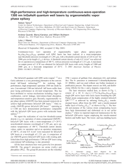 High-performance and high-temperature continuous