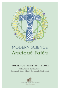 Modern Science, Ancient Faith