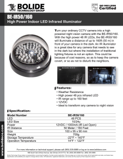 BE-IR50/160 - SourceSecurity.com