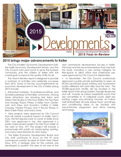Developments - City of Keller