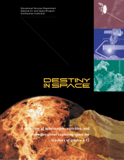 a teacher resource guide - National Air and Space Museum