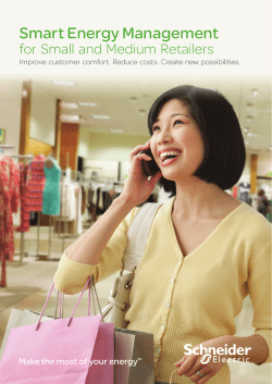 Smart Energy Management for Small and Medium Retailers