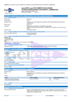 monoVINYL-sym-POLYDIMETHYLSILOXANE