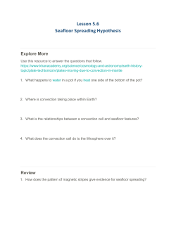 Lesson 5.6 Seafloor Spreading Hypothesis