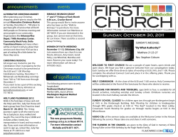 announcements events of significance