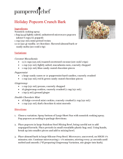 Holiday Popcorn Crunch Bark
