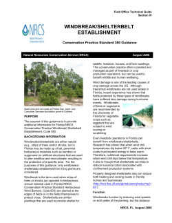 NCRS-EQIP Fact Sheet - Citrus Research and Education Center