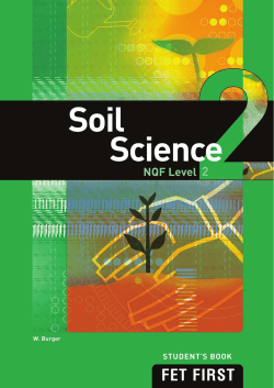 Soil Science Level 2 Student`s Book