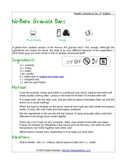 No-Bake Granola Bars - Kitchen Stewardship