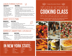 Cooking Class