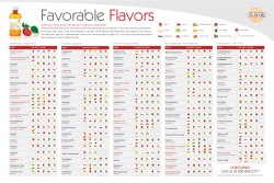 Favorable Flavors