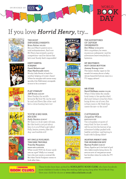 If you love Horrid Henry, try&hellip;