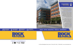 management solutions - Rock Commercial Real Estate