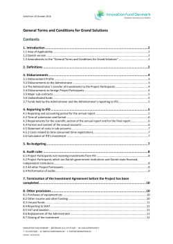 Contents - Innovationsfonden