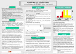 number line and fractions