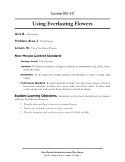 Lesson Plan - New Mexico FFA
