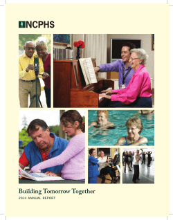 NCPHS Annual Report