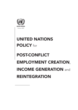 UNITED NATIONS POLICY for POST