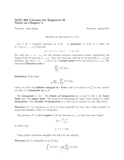 Notes on Chapter 5