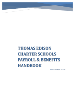 Contacts - Thomas Edison Charter Schools