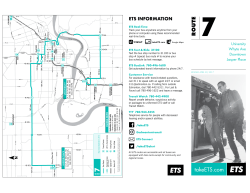 Route 7 - City of Edmonton
