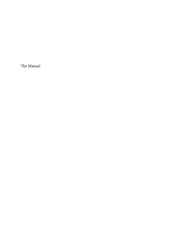 The Manual