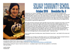 October Newsletter