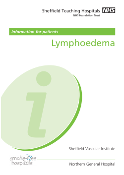 Lymphoedema - Sheffield Teaching Hospital