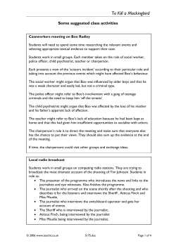 To Kill a Mockingbird