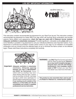 A2-378 Charred Grizzly Oak (CHGO) Log Placement Instructions.indb