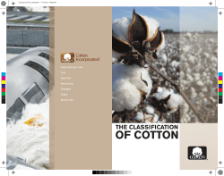 Classification of Cotton