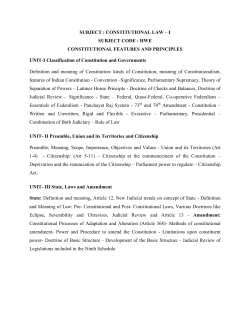 CONSTITUTIONAL LAW