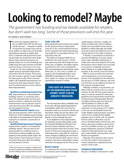 Looking to remodel? Maybe Uncle Sam can l