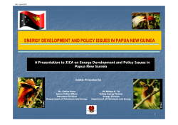 Country Report for the group training course in Energy Policy