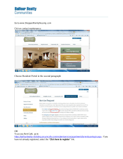 Choose Resident Portal in the second paragraph: OR