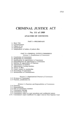 Criminal Justice Act 1989