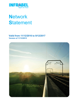 Network Statement 2017