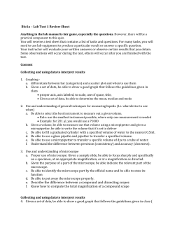 c. Describe the difference between a compound and dissecting