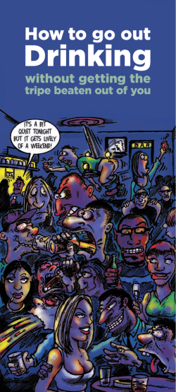 How to go out drinking