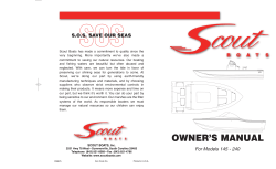 Owner`s Manual