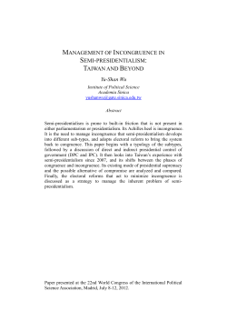 modes of democratic failure in semi-presidentialism