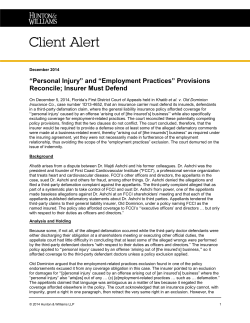 and &ldquo;Employment Practices&rdquo; Provisions Reconcile