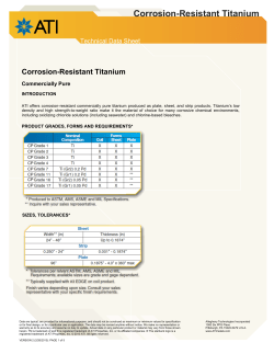 Corrosion-Resistant Titanium